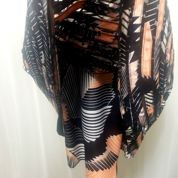 Parker Sz XS NWT Molly Strapless Geo Mini-Dress - Picture 10 of 15